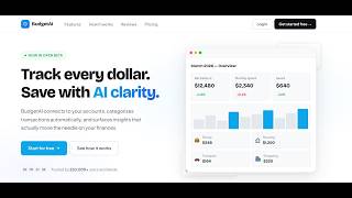 Build a Smart Budget AI SaaS From Scratch (Better Than Mint & YNAB) | One-Time Payment Tool