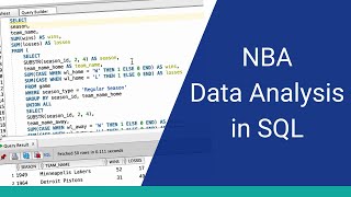 SQL Data Analysis Project: NBA Games & Teams