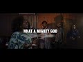 WHAT A MIGHTY GOD by Nadine Blair - Lyric Video - From Genesis & Birthday Recording