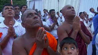 Golden Pinnacle Ceremony Ruwanweli Maha Seya, Sri Lanka