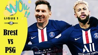 Paris Saint Germain vs Brest  3 - 0 Extended  Highlights & All Goals 2021 hd