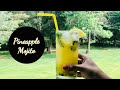 Pineapple mojito|fresh pineapple mojito  mock tail|Non alcoholic recipe|how to make pineapple mojito