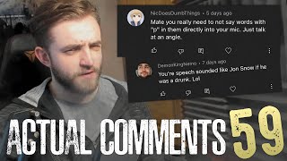 Actual Comments 59