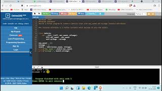 python quiz 7 || solution