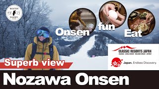 【NAGANO・JAPAN】 Day in the Nozawa Onsen | ナガトリ