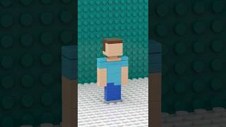 How to make Lego Steve easy🙄 #minecraft #tutorial