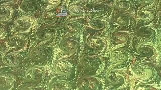 Italian Marble Paper - Spiral - Olive Green