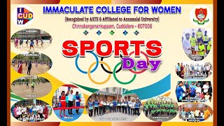 Sports Day @ Immaculate College for Women, Chinnakanagankuppam, Cuddalore on 28.08.2024