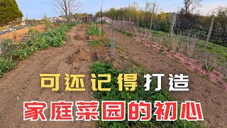 菜园的活如果适量，那是一种享受，如果过量，就成了一种负担，太辛苦就失去了我们当初打造家庭菜园的初心