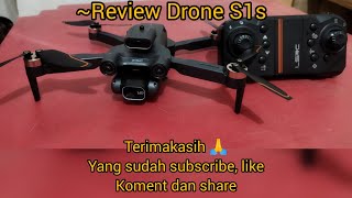 Review Drone S1S, tess camera dalam ruangan, tes fungsi tombol di temote