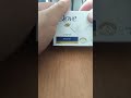 unboxing de Jabón DOVE