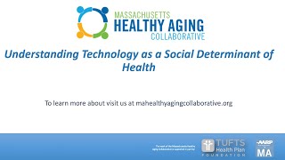 Understanding Technology as a Social Determinant of Health