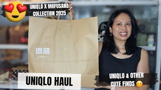 Uniqlo Haul - Uniqlo x Mofusand collection 2025 \u0026 other cute finds 😺😻