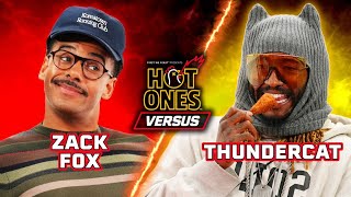 Zack Fox vs. Thundercat | Hot Ones Versus