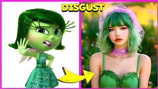 Inside Out 2 Characters in REAL LIFE + Guess The Voice | Inside Out 2 Movie 🔥 Envy, Joy, Anxiety