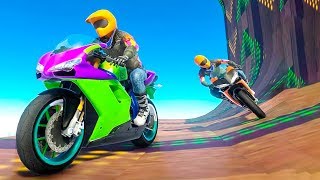 Bike Racing Games - Racing Moto Bike Stunt: Tricky Stuntman - Gameplay Android free games