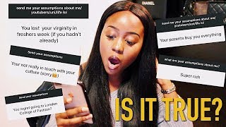 So This What You REALLY Think of Me... 😩 ANSWERING YOUR ASSUMPTIONS