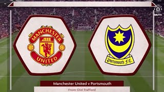 Manchester United v Portsmouth FULL MATCH 2003/2004 Premier League (3-0)