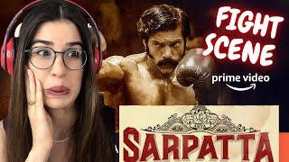 Sarpatta Parambarai MASS Fight Scene Reaction!! | Arya, Kalaiyarasan, Pasupathi | ENGLISH SUBTITLE