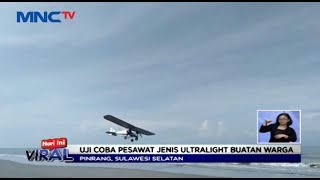 KEREN! Pemuda Asal Pinrang Berhasil Membuat Pesawat dari Mesin Motor - LIS 20/01