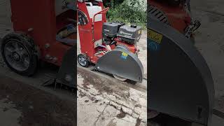 Ini nih Gergaji Mesin Spesialis Potong Jalan Aspal Beton - Husqvarna FS400LV #kontraktorjalan