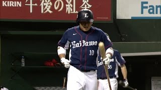 【プロ野球パ】森友哉がサヨナラの好機に登場！球場はハンパない盛り上がり   2015/07/03 L-M