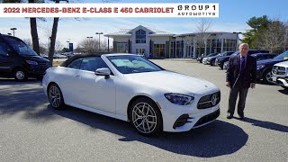 2022 Mercedes-Benz E-Class E 450 Cabriolet | Video Tour with Tony D.