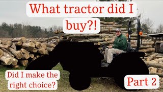 Did Firewood Just Get Easier?  The Bobcat CT 2040 Compact Tractor.