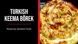 Turkish Keema Börek (Böreği) Recipe | Turkish Spring Rolls Recipe | ZamZam Foods