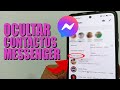 Cómo ocultar contactos en Messenger