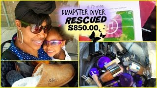 Dumpster Diver Rescued $850.00 From Going Into The Landfills