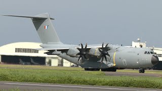 航空自衛隊百里基地 フランス航空宇宙軍所属輸送機Airbus A400M 3機 パシフィック・スカイズ24 Rafale FrenchAirForce Pacific Skies 24 Atlas