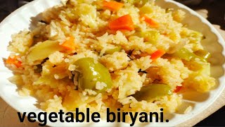 vegetable biryani .చిన్న పిల్లలు కూరగాయలు తినాలి అంటే ఇదె బెస్ట్ .ఇలా చేసి పెట్టండి.