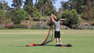 Bownet Big Mouth X Portable Hitting Net Set-Up