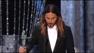Jared Leto wins Outstanding Performance by a Male Actor in a Supporting Role : 2014 Sag awards