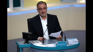 مناظره جنجالی زاکانی - آقای همتی چرا دروغ میگویید و شامورتی بازی در میارید؟!