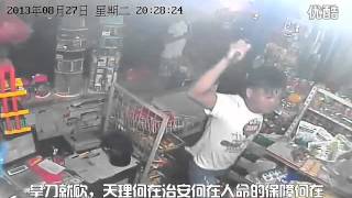 2013-08-31【湛江麻章砍人事件】8月27日在麻章福民東街古惑仔