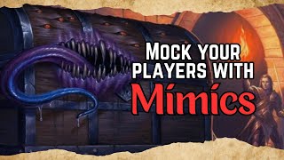 Mimic Combat Guide | Dungeons and Dragons