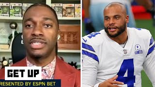 GET UP | RGIII reacts to Dak on Cowboys future: 'I don't fear' playing with anot