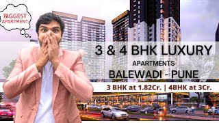 4BHK Premium Apartments at Baner Balewadi | Near High Street | Tall Towers with all Amenities