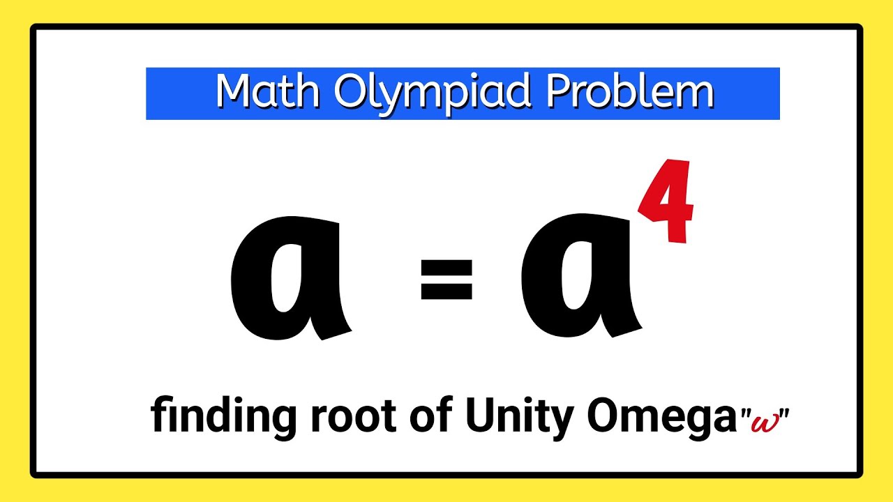 Nice Algebra Problem Olympiad Mathematics Youtube