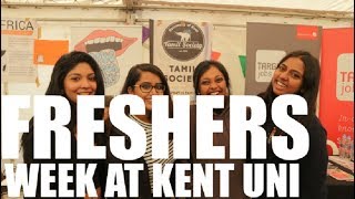 FRESHERS WEEK | FIRST STUDENT HOUSE | KENT UNI VLOG