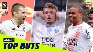 Top buts Ligue 1 Uber Eats - Mars (saison 2020/2021)