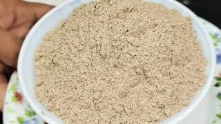 Ragi Huri Hittu || Roasted Finger Millet Powder Recipes || Summer Special