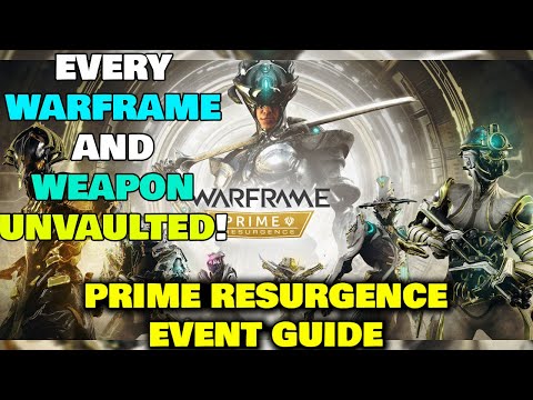 Complete Prime Resurgence Guide in Warframe