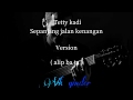 Sepanjang jalan kenangan ( alip ba ta version ) lirik karaoke akustik fingerstyle