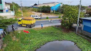 Start Big! Watch the Bulldozer D2 Komatsu &Dump Trucks 5Ton Fill Land Process!, Mix VDO