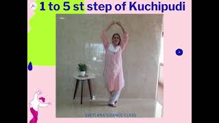 Kuchipudi steps 1-5,9.Devata Hastas.Svetlana Gubaidullina.Arts and Soul Studio. Dance World