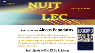 Rencontre avec Alecos Papadatos