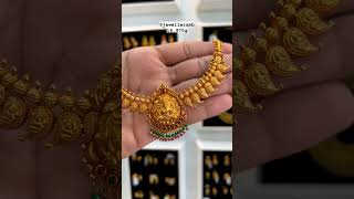 👌only 14 grams gold necklace design/latest gold antique necklace design#2023model